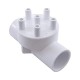 Manifold, 1"S X 1"S 6 3/8"Barbs : 672-5060