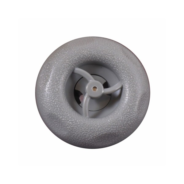 Jet Internal, Rising Dragon Direct Jet, 2" Large Face, Spinning, 5-Scallop, Gray : RD201-1427