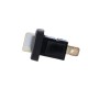 Switch, Rocker, SPST, 2 Terminals, 16 Amp @ 115V, Vinyl Covered : 12-1026