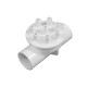 Manifold, PVC, Waterway, 1"S x 1"S x 8 3/8"SB Ports : 672-5070