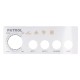 Overlay, Spaside, Presair Patrol, 4-Button, No Display, For S46010100 & S46010100-240 : 618-4