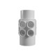 Manifold, PVC, Waterway, 2"S x 2"Spg x 4 1/2"S Ports : 672-4250