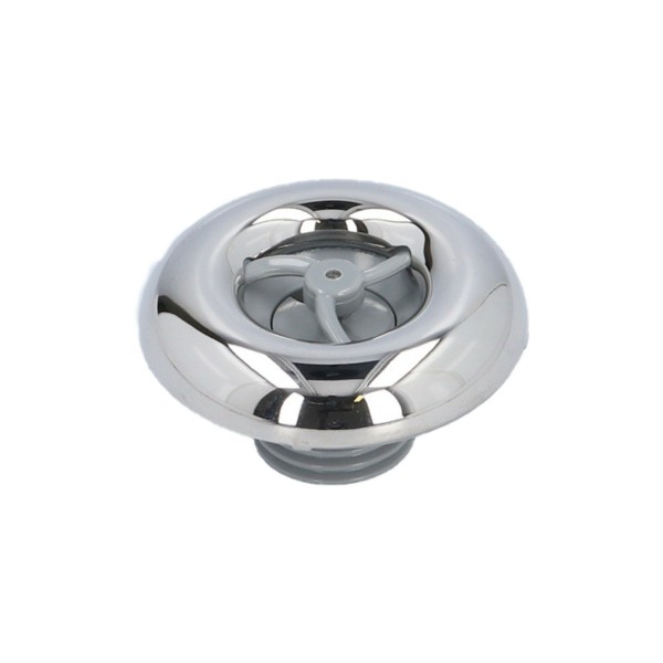 Jet Internal, Rising Dragon, Quantum, Directional, 2" Face, Smooth, Gray/Stainless Steel : RD201-1427S