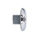 Jet Internal, Rising Dragon, Quantum, Directional, 2" Face, Smooth, Gray/Stainless Steel : RD201-1427S