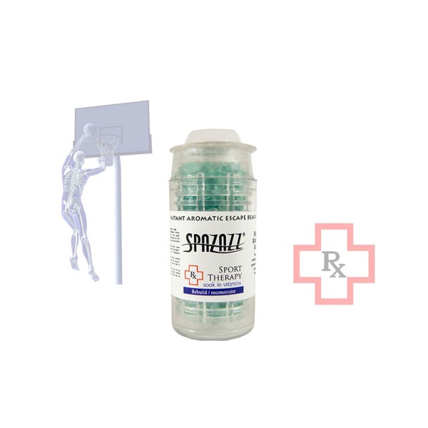 Fragrance, Spazazz, RX Beads, Sport Therapy, 5oz Cartridge : 376