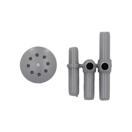 Air Injector, Waterway Multi-Body, 3/8" Barb, Gray : 670-2607