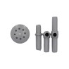 Air Injector, Waterway Multi-Body, 3/8" Barb, Gray : 670-2607