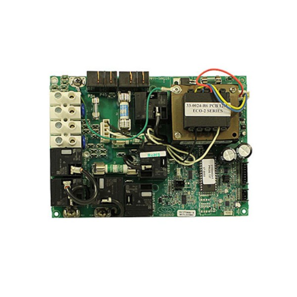 Circuit Board, HydroQuip, ECO-2, 4200/6200/9200, JST Cable : 33-0024-R6
