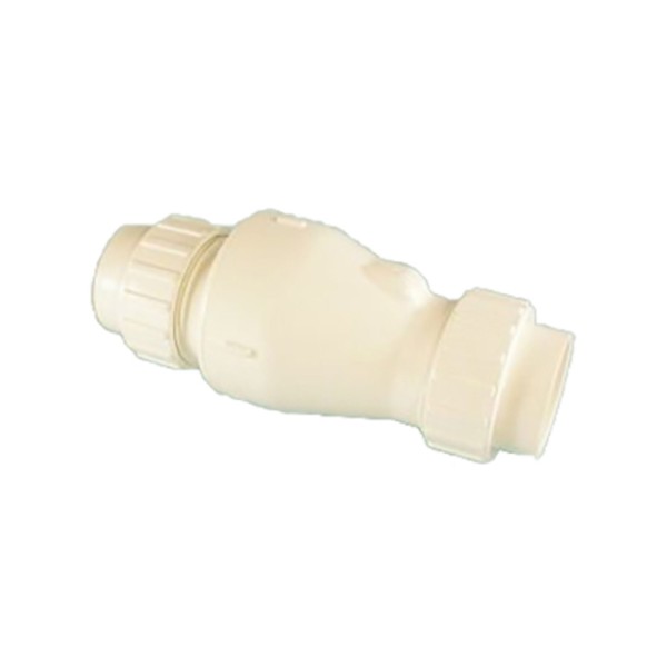 Check Valve, Magic, 1/2lb Spring, Magnetic, 2"S x 2"S, Clear : 0823-20MC