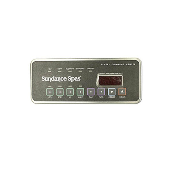 Spaside Control, Sundance 700/750, 8-Button, LED, Pump1-Pump2-Blower : SD6600-708