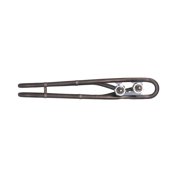 Heater Element, Flo-Thru, Double Bend, M7, Titanium, 5.5kW, 230V, 10" Immersion w/Swoop : 25-4034-BI-TI