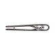Heater Element, Flo-Thru, Double Bend, M7, Titanium, 5.5kW, 230V, 10" Immersion w/Swoop : 25-4034-BI-TI