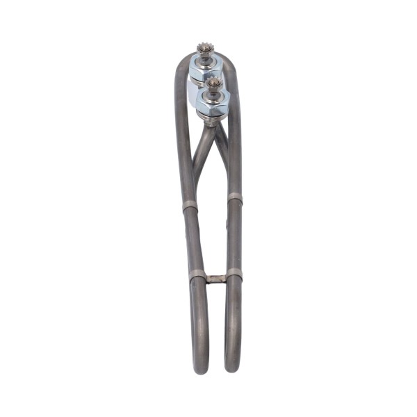 Heater Element, Flo-Thru, Double Bend, M7, Titanium, 5.5kW, 230V, 10" Immersion w/Swoop : 25-4034-BI-TI