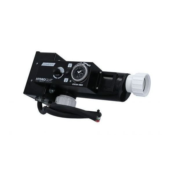 Control System, Air, HydroQuip CS500, 230V, 4.5kW, Pump1 120V, Blower 120V, Light 120V HOT, w/ Time Clock: CS-500T-C