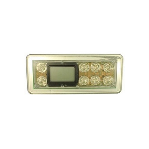 Spaside Control, Balboa Serial Deluxe, Millenium, 8-Button, LCD, No Overlay : 52809