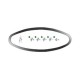 Topside:5Btn Led Oval-L-Chrome , Cg Air Cg+/Comb-L-Cp : CG+/COMB-L-CP