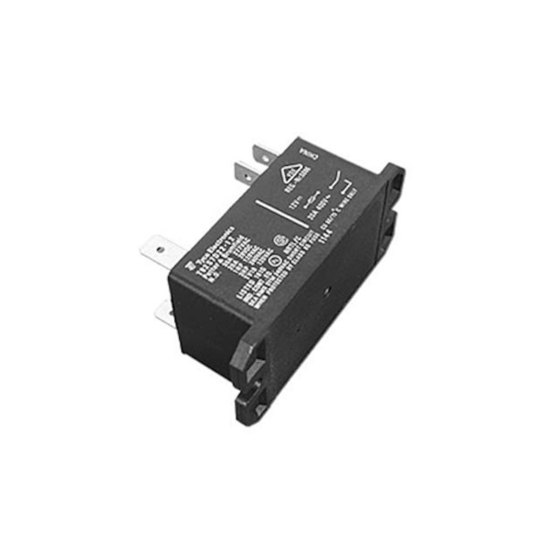 Relay, T92 Style, 12 VDC Coil, 30 Amp, DPST : T92S7D22-12
