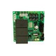 Circuit Board, Sundance / Jacuzzi, LX-10, Rev 3.54+, 1999 +, w/3 Big Relays, 1-Pump, w/Circ Pump : SD6600-286