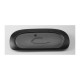 Pillow, Lounger, Two-Tone, 2006 Logo : S-01-1649-BKSIL