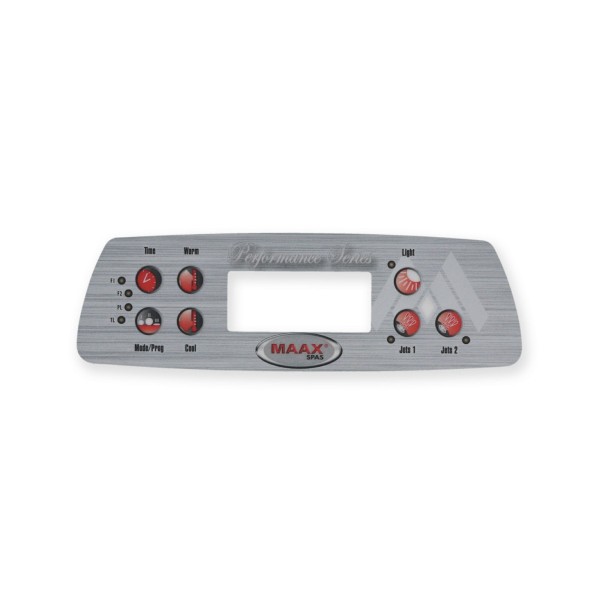 Overlay, Spaside, Coleman Balboa 460, 7-Button, Mode/Prog-Pump1-Pump2, For 103741 : 107735