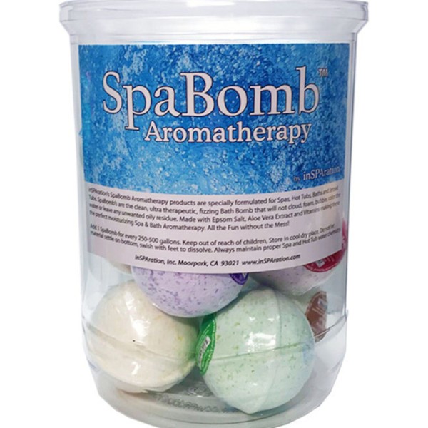 Fragrance, 5 OZ. Insparation Spabomb - Peach, Case Of 12 : 758-SB