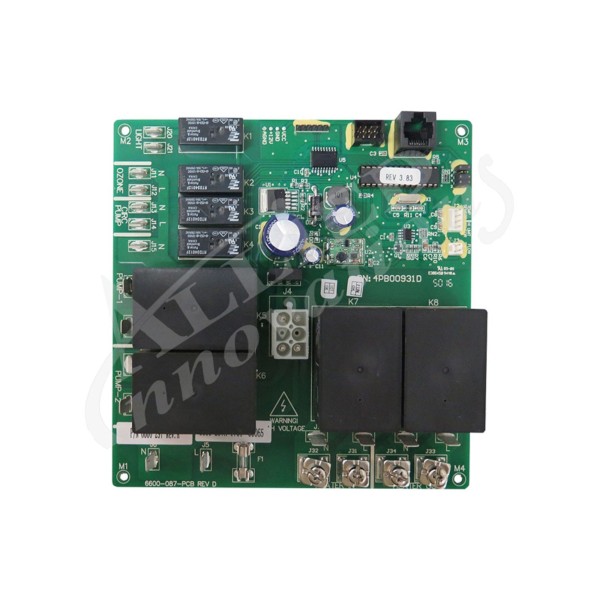 Circuit Board, Sundance/Jacuzzi, J-300 Series, 2-Pump, Clearray On Demand Function, 2014+ : 6600-297