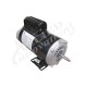 Motor, Euro 50 Hz, Emerson, Thru-Bolt, 48-Frame, 2-Speed, 2.0HP, 220-240V, 9.0/2.9 Amp : AGH20FL250
