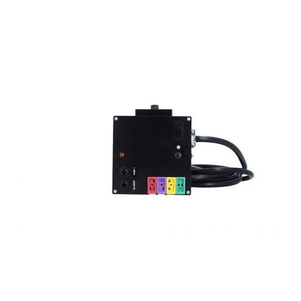 Control System, Air, HydroQuip CS500, 120V, 1.1kW, Pump1 120V, Blower 120V, Light 120V HOT, w/ Time Clock : CS500T-A