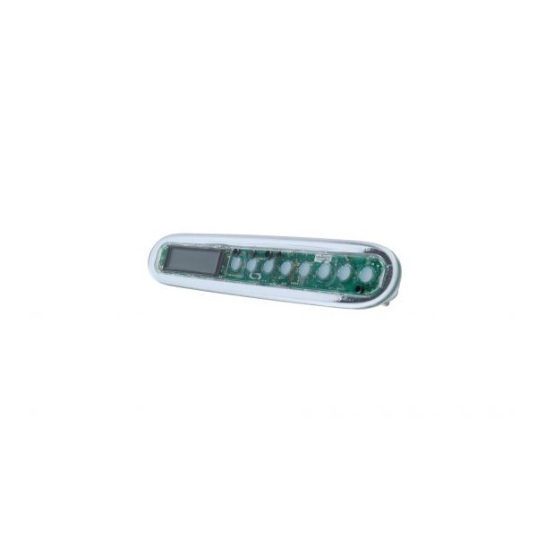 Spaside Control, Dimension One Gecko TSC24, 8-Button, LCD, No Overlay, 6 Pin & 4 Pin Plugs : 01580-0001