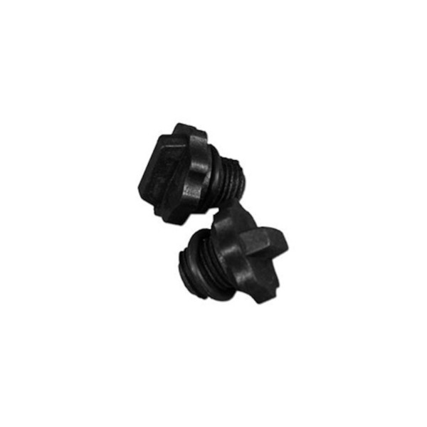 Drain Plug, Filter, Jacuzzi, CFT/CFR Series, 1/4"MPT w/ O-Ring 2 Pack : 31-1609-06