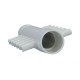 Manifold, PVC, Waterway, 1"S x 1"Spg x 12 3/8"RB Ports : 672-0410