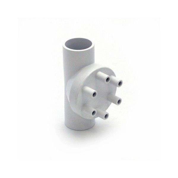 Manifold, PVC, Magic, 1"S x 1"S x 6 3/8"SB Ports : 0341-10