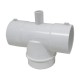 Suction Fitting, Vacuum Break, Waterway, VGB, Super Hi-Flo, 2"S, Tee : 413-2330V