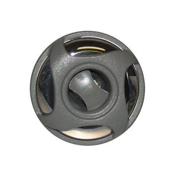 Jet Internal, Waterway Cluster Storm, Dual Rotating, 2" Face, Swirl, Gray/Stainless : 212-1787S