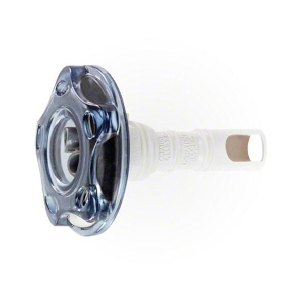 Jet Internal, Waterway Cluster Storm, Dual Rotating, 2" Face, Revo, Clear/Stainless : 212-1439SB-7S