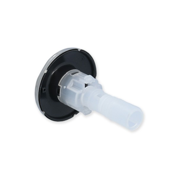 Jet Internal, CMP Typhoon 200, Directional, 2" Face, 5-Scallop, Graphite Gray w/ Stainless Escutcheon : 23422-112-000