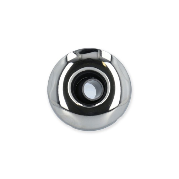 Jet Internal, CMP Typhoon 200, Directional, 2" Face, 5-Scallop, Graphite Gray w/ Stainless Escutcheon : 23422-112-000
