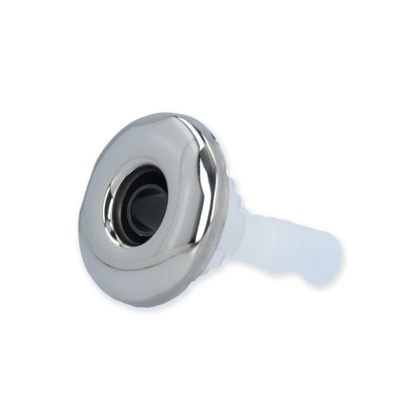 Jet Internal, CMP Typhoon 200, Directional, 2" Face, 5-Scallop, Graphite Gray w/ Stainless Escutcheon : 23422-112-000