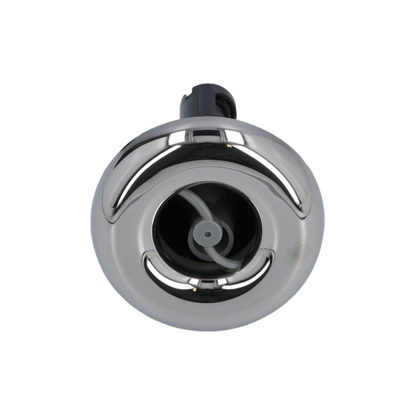 Jet Internal, Rising Dragon, Quantum, Thread-In, Spinner, 2-1/2" Face, Smooth, Gray/Stainless Steel : RD203-2417S