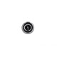 Jet Internal, Rising Dragon, Quantum, Thread-In, Spinner, 2-1/2" Face, Smooth, Gray/Stainless Steel : RD203-2417S