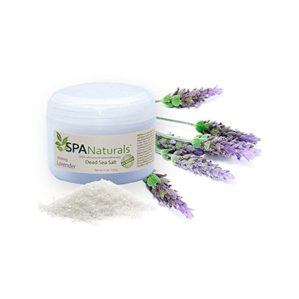 Fragrance, Insparation Spa Naturals Dead Sea Salt, Lavender, 11oz Bottle : 592
