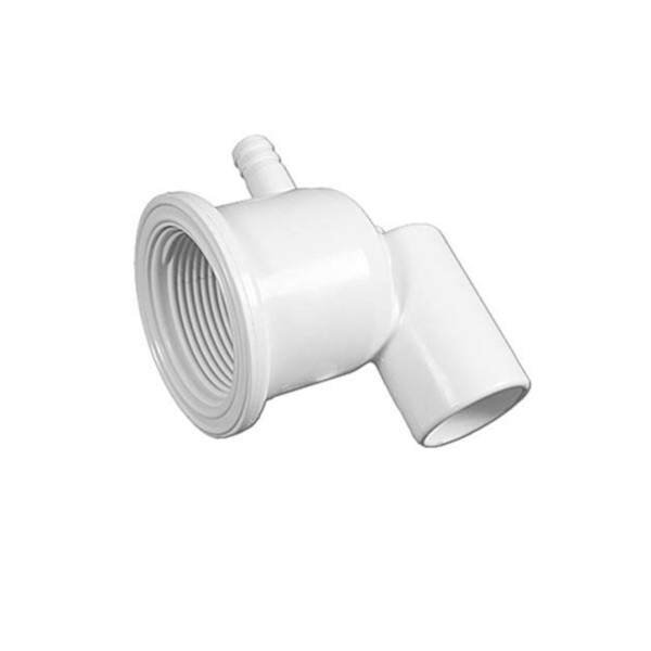 Jet Body,Balboa Micro Jet,3/8"B Air x3/4"S Water,90 Deg Ell 1-5/8"Hole Size : 47470700