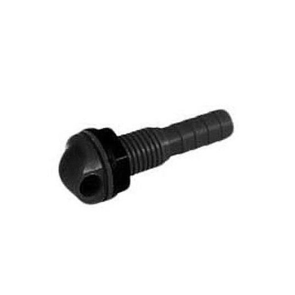 Wall Fitting, Waterway, Nozzle, Dark Silver : 670-2009DSG
