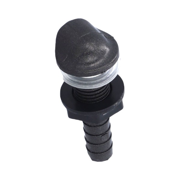 Wall Fitting, Waterway, Nozzle, Dark Silver : 670-2009DSG