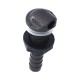 Wall Fitting, Waterway, Nozzle, Dark Silver : 670-2009DSG