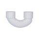 Fitting, PVC, U-Bend, 1-1/2"S x 1-1/2"S : 429-4000