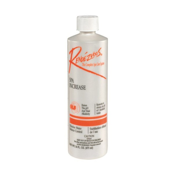 Water Care, Rendezvous, Spa Increase, Ph/Alkalinity, 16oz Bottle : 106302A