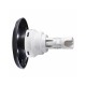 Jet Internal, Waterway Poly Storm, Massage, 4" Face, Smooth, 5-Scallop, Dark Silver : 212-8159-DSG