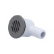 Drain, Waterway, 2"Face, 90°, 3/4"Barb, 1-1/4"Hole w/Cover, Gray : 640-0427