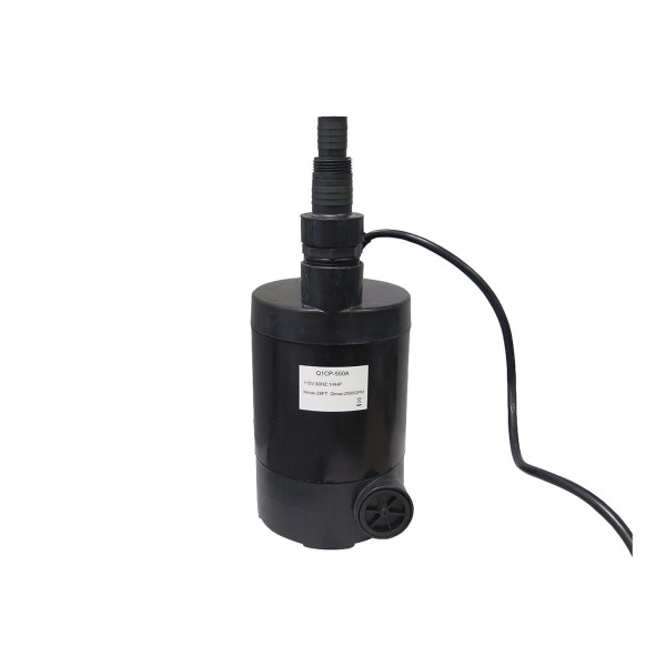 Pump, Trupow, Submersible, .25HP, 115V, 1 - 1-1/2" Discharge Fitting, w/10' Cord : Q1CP-550A